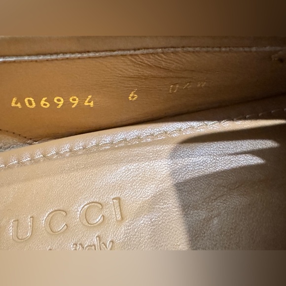 GUCCI JORDAAN Horsebit Leather Loafer Tan Brown Ombre 6 / 6.5 US $1050 1953 - Picture 10 of 13